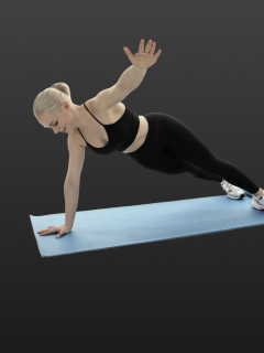 Seagulls an effective exercise for targeting the upper back